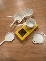 Barbie vintage jaren 60 pannen en campingset, Verzamelen, Poppen, Ophalen of Verzenden, Zo goed als nieuw, Accessoires, Levensecht of Reborn