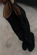 Laarzen, Kleding | Dames, Schoenen, Hoge laarzen, Zwart, Ophalen of Verzenden, Zo goed als nieuw