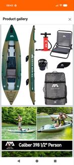 Aqua Marina - Caliber 398 vis kajak - zo goed als nieuw, Ophalen, Opblaasbaar, Zo goed als nieuw, 1-persoons