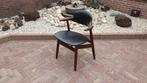 Vintage Tijsseling koehoorn stoel, Ophalen, Gebruikt, Zwart, Vintage
