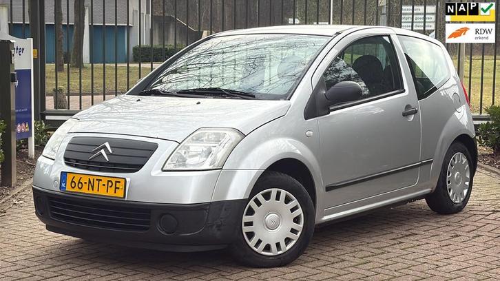 Citroen C2 1.1i Séduction, Auto's, Citroën, Bedrijf, Te koop, C2, Airbags, Boordcomputer, Centrale vergrendeling, Isofix, Metallic lak