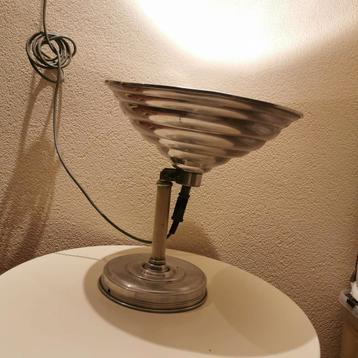 Industriële Aluminium Reflector Spot Lamp 1940/1950 vintage  beschikbaar voor biedingen