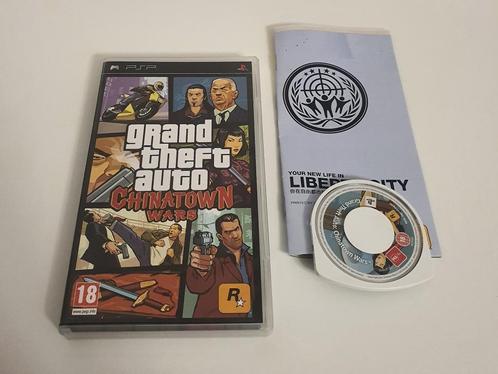 PSP | Grand Theft Auto Chinatown Wars met POSTER, Spelcomputers en Games, Games | Sony PlayStation Portable, Gebruikt, Avontuur en Actie