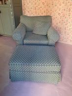Fauteuil en voetenbank Drexel Heritage, Antiek en Kunst, Ophalen