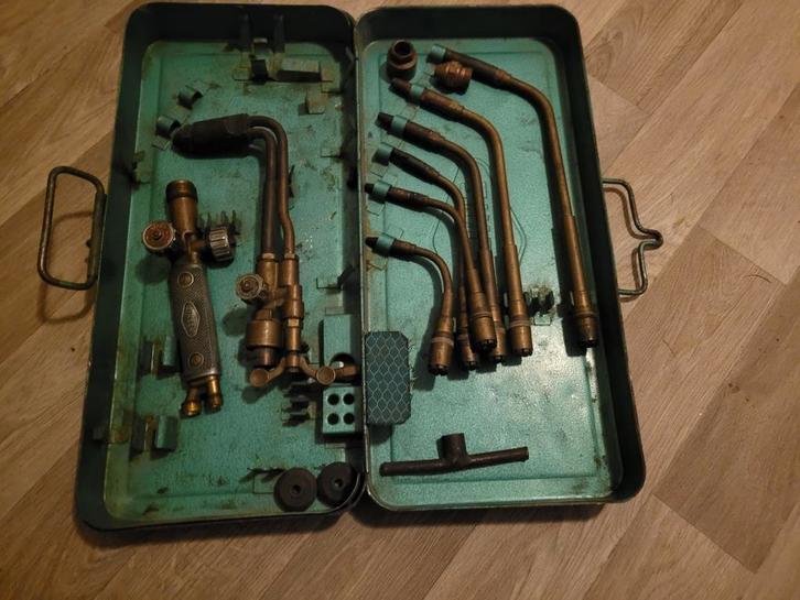 Las- en snijset Autogeen branderset Zinser, Doe-het-zelf en Verbouw, Gereedschap | Lasapparaten, Gebruikt, Overige typen, Minder dan 150 ampère