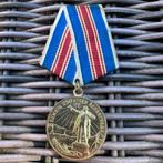 Sovjet Medaille Leningrad 250 Jaar, Ophalen of Verzenden, Overige gebieden, Lintje, Medaille of Wings
