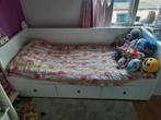 Ikea bed 1 persoons. Uitschuifbaar. 3 lades. Wit, Kinderen en Baby's, Ophalen, Zo goed als nieuw