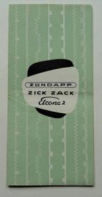 Zündapp Folder Naaimachine Elcona -2- (Jaren '50), Verzenden