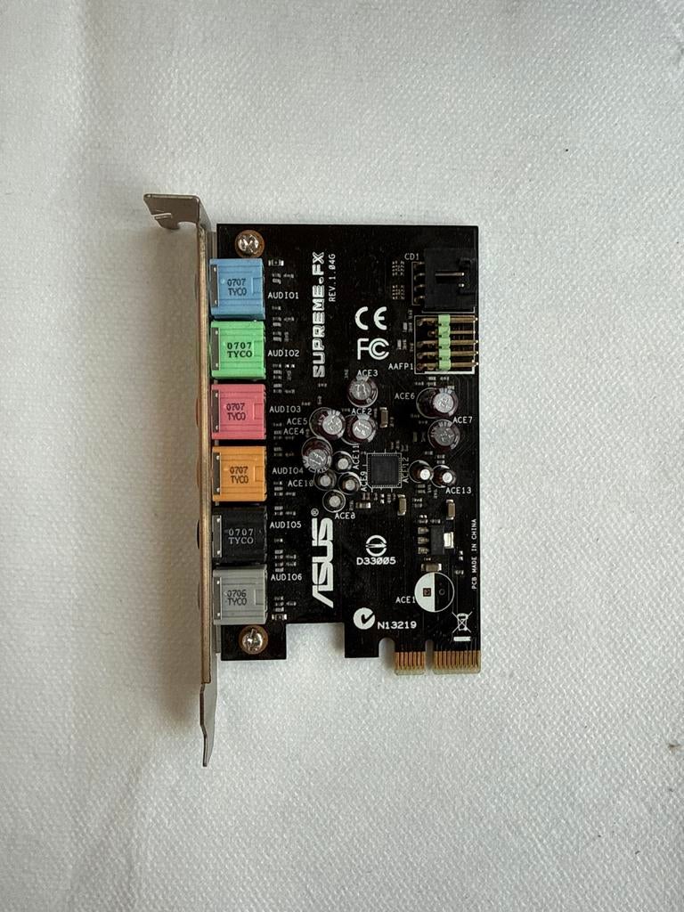 ASUS SupremeFX Geluidskaart - Perfect voor Gaming!, Ophalen of Verzenden, Gebruikt, Intern