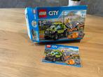Lego City Vulkaan Onderzoekstruck 60121: lege doos, Ophalen, Lego
