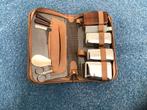 REIS ETUI HEEREN, Sieraden, Tassen en Uiterlijk, Toilettassen, Verzenden, Gebruikt, Beige, Heer