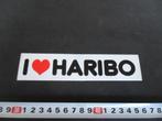 sticker I LOVE HARIBO, Ophalen, Zo goed als nieuw, Bedrijf of Vereniging
