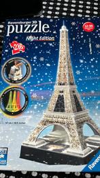 3d puzzel Eiffeltoren winternacht night edition, Hobby en Vrije tijd, Denksport en Puzzels, Ophalen of Verzenden, Minder dan 500 stukjes