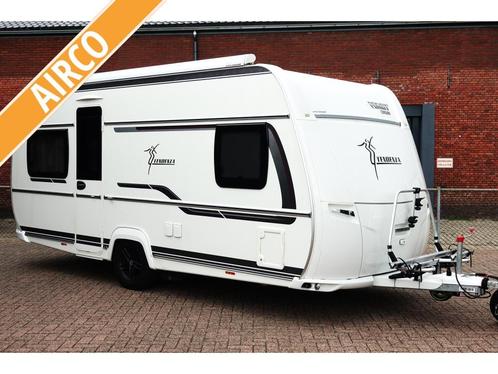 Fendt Tendenza 465 SFB Mover Airco Luifel Fietsenrek Full!, Caravans en Kamperen, Caravans, Bedrijf, tot en met 4, 1000 - 1250 kg