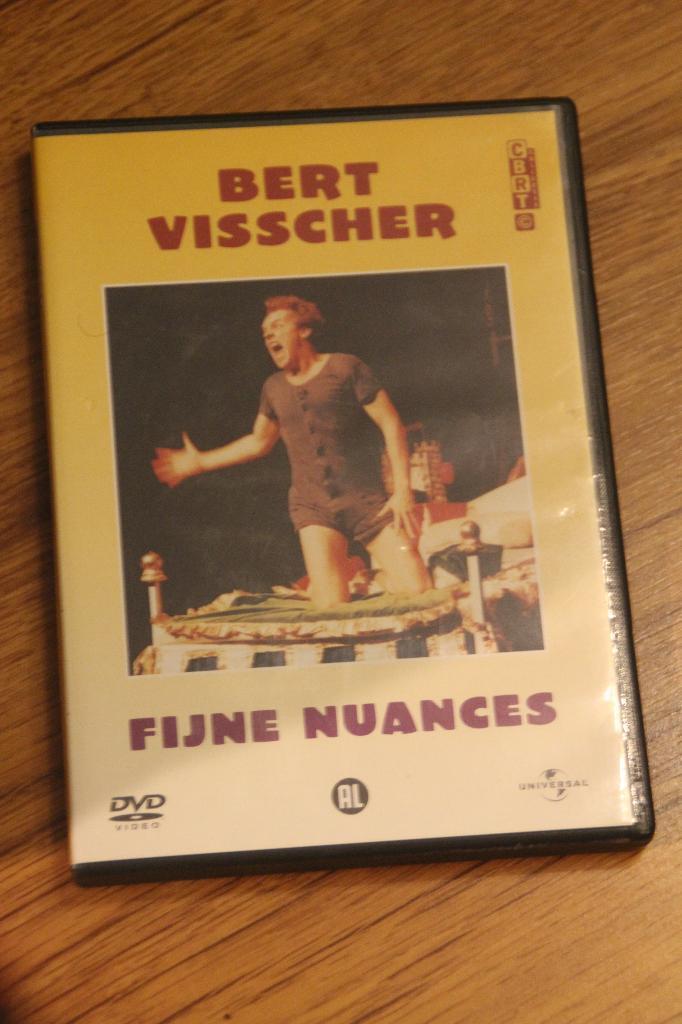 bert visscher diversen, Cd's en Dvd's, Dvd's | Cabaret en Sketches, Gebruikt, Stand-up of Theatershow, Alle leeftijden, Ophalen of Verzenden