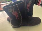 Ecco suède laarsjes, mt 38, zgan, Kleding | Dames, Schoenen, Ophalen of Verzenden, Zo goed als nieuw, Zwart