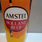 Amstel Holland Beer reclame lamp glas, Ophalen, Zo goed als nieuw, Gebruiksvoorwerp