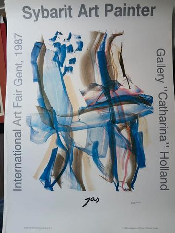 Jas Smit Zeefdruk, Art Fair Gent 1987 beschikbaar voor biedingen