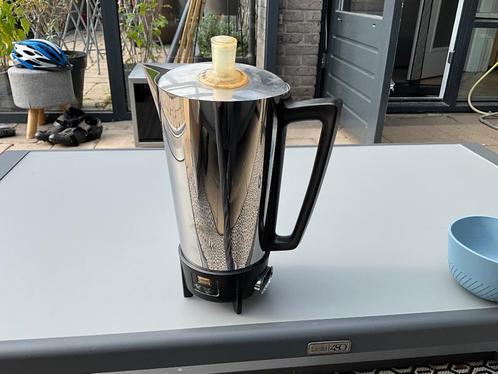 Retro Daalderop Percolator jaren zestig, Witgoed en Apparatuur, Koffiezetapparaten, Gebruikt, Gemalen koffie, Overige modellen
