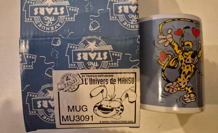 Marsupilami Mug, Verzamelen, Stripfiguren, Nieuw, Beeldje of Figuurtje, Ophalen of Verzenden