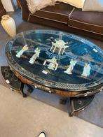 Chinees Houtsnijwerk Tafel, Ophalen