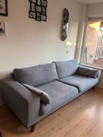 Grijze bank gratis, Huis en Inrichting, Banken | Bankstellen, Ophalen, Gebruikt, 75 tot 100 cm, Rechte bank