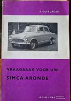 simca aronde vraagbaak, Ophalen of Verzenden