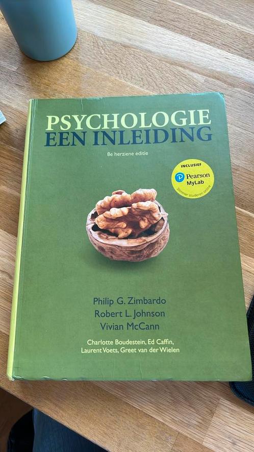 Philip Zimbardo - Psychologie, een inleiding, Boeken, Studieboeken en Cursussen, Zo goed als nieuw, Overige niveaus, Ophalen of Verzenden