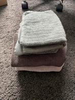 Badmatten & Gastendoekjes Set, Ophalen of Verzenden, Gebruikt, Grijs, Badmat