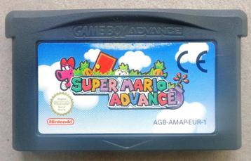 Super Mario Advance voor de Gameboy Advance beschikbaar voor biedingen