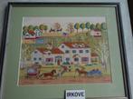 GEBORDUURD * AMERIKAANSE VILLAGE * In Lijst *, Huis en Inrichting, Verzenden, Nieuw