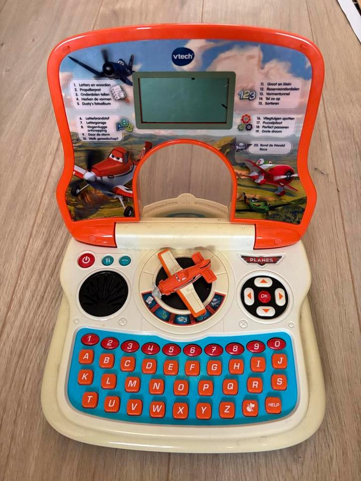 VTech Planes Laptop - Leerzaam Speelgoed!, Kinderen en Baby's, Speelgoed | Educatief en Creatief, Gebruikt, Elektronica, Met geluid