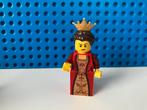 Lego Kingdoms - Koningin Queen with dark brown Hair, Ophalen of Verzenden, Zo goed als nieuw, Losse stenen, Lego