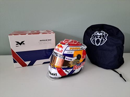 Formule 1 Max Verstappen helm 1:2 Zandvoort 2022, Verzamelen, Automerken, Motoren en Formule 1, Zo goed als nieuw, Formule 1, Ophalen of Verzenden