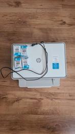 HP printer + 4 Cartridges (Zo Goed Als Nieuw), Computers en Software, Printers, Ophalen, Kopieren, Inkjetprinter, All-in-one