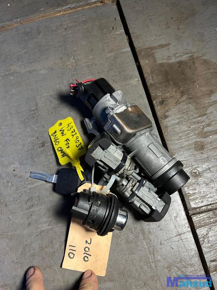 VW FOX Contactslot sleutel set 2003-2012, Auto-onderdelen, Carrosserie en Plaatwerk, Volkswagen, Gebruikt, Ophalen of Verzenden