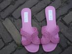 GRATIS VERZENDEN NIEUWE ROZE BOHOO IBIZA SLIPPERS 39, Slippers, Verzenden, Nieuw, Roze