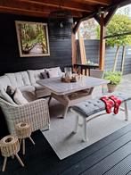 Garden impressions lounge/ dining set, Tuin en Terras, Tuinsets en Loungesets, Ophalen, Zo goed als nieuw, Wicker, Stoel