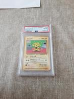 1998 p.m. japanese vending electabuzz psa8, Hobby en Vrije tijd, Verzamelkaartspellen | Pokémon, Ophalen, Zo goed als nieuw, Losse kaart