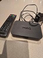 MAG 256 BOX incl. adapter en remote, Ophalen of Verzenden