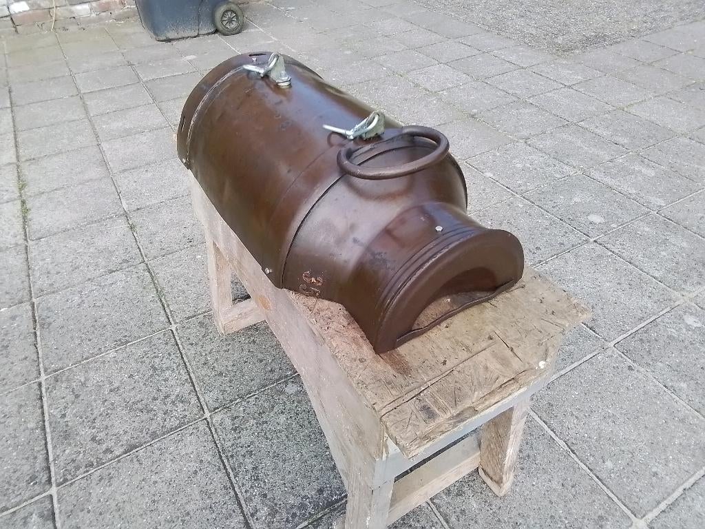 Melkbuslampen, Ophalen of Verzenden, Gebruikt, Boerenstijl vintage, 50 tot 75 cm