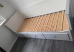 Ikea hemnes bedbank
Slaapbank, Huis en Inrichting, Slaapkamer | Bedden, Ophalen, Eenpersoons, Wit, Zo goed als nieuw