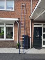 Altrex ladder 2 delig, Doe-het-zelf en Verbouw, Ladders en Trappen, Ladder, Gebruikt, Opvouwbaar of Inschuifbaar, 4 meter of meer