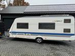 Hobby 500 KMFE deluxe easy met stapelbed, airco en mover., Caravans en Kamperen, Mover, Rondzit, Hobby, Particulier