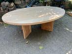 Salon eiken onbehandeld 120 x80, Huis en Inrichting, Tafels | Salontafels, Ophalen of Verzenden