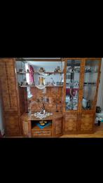 Italiaanse vitrine kast, Huis en Inrichting, Kasten | Vitrinekasten, Verzenden, Zo goed als nieuw, 25 tot 50 cm
