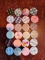 24 kantoormagneten opgeleukt met washitape, Ophalen of Verzenden, Gebruikt