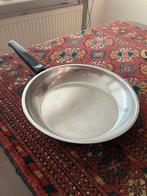 Twee koperen pannen, Ophalen of Verzenden, Gebruikt, Overige materialen, Pannenset