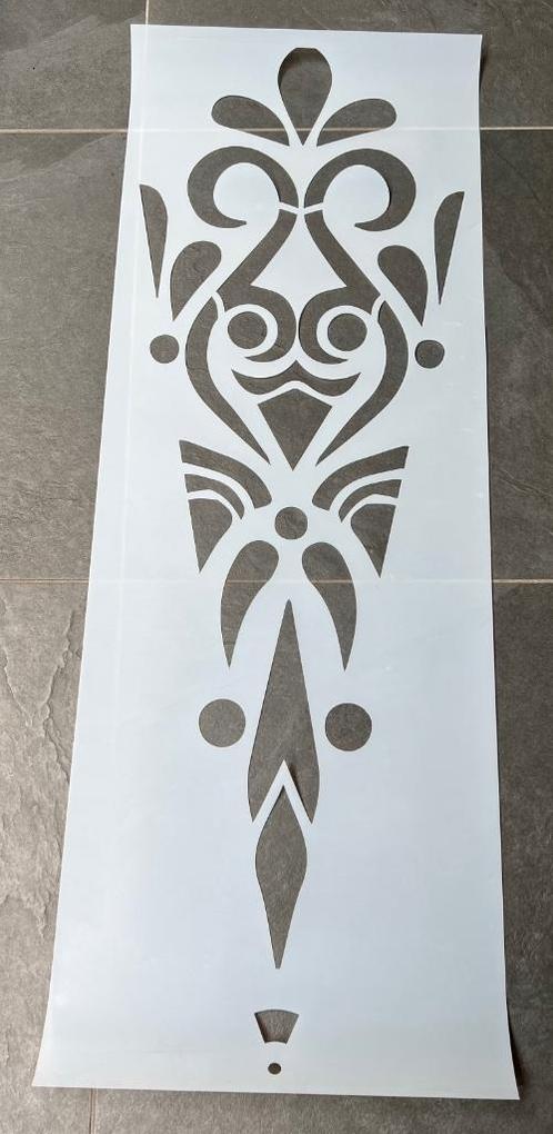 Mandala sjabloon wand stencil groot cirkel 240 cm diameter, Hobby en Vrije tijd, Schilderen, Nieuw, Overige typen, Ophalen of Verzenden