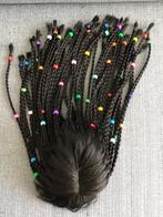 Poppen pruikje 15” rasta vlechtjes, Ophalen of Verzenden, Zo goed als nieuw